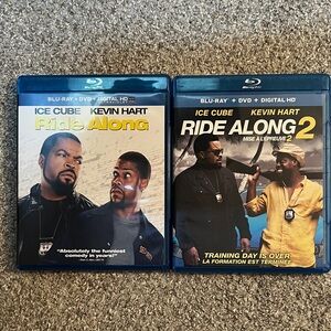 Ride Along Blu-ray Set / Lot of 2 Comedy Movies